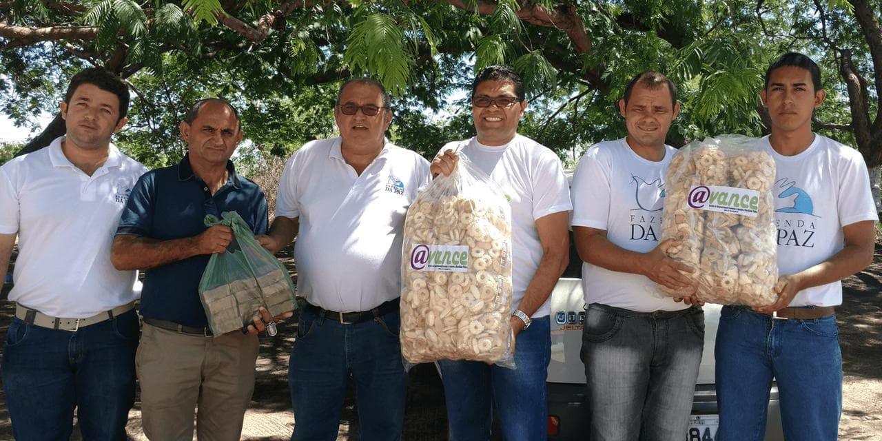 Instituto Avance faz entrega de alimentos para a fazenda da paz